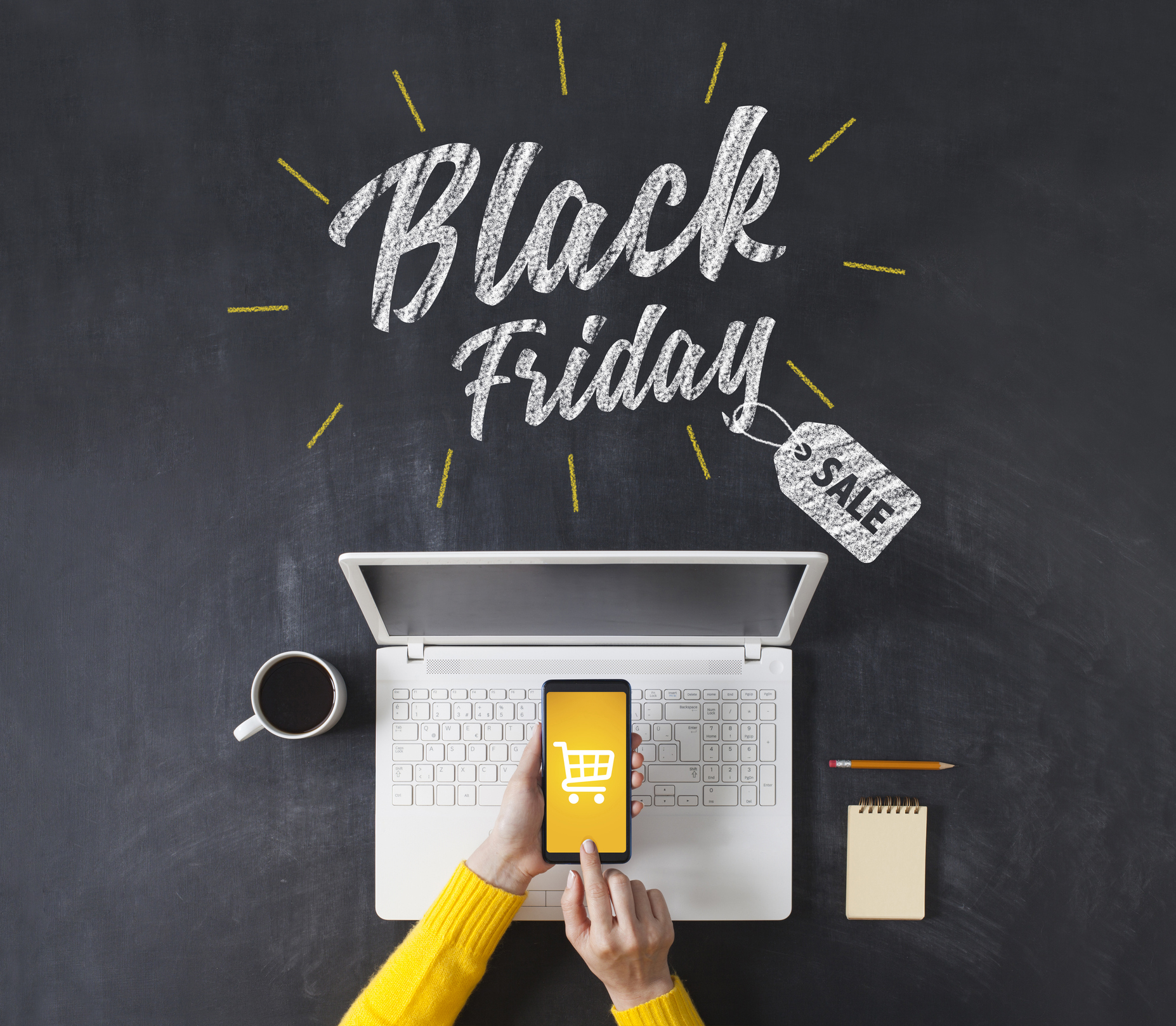 black friday shopping banner