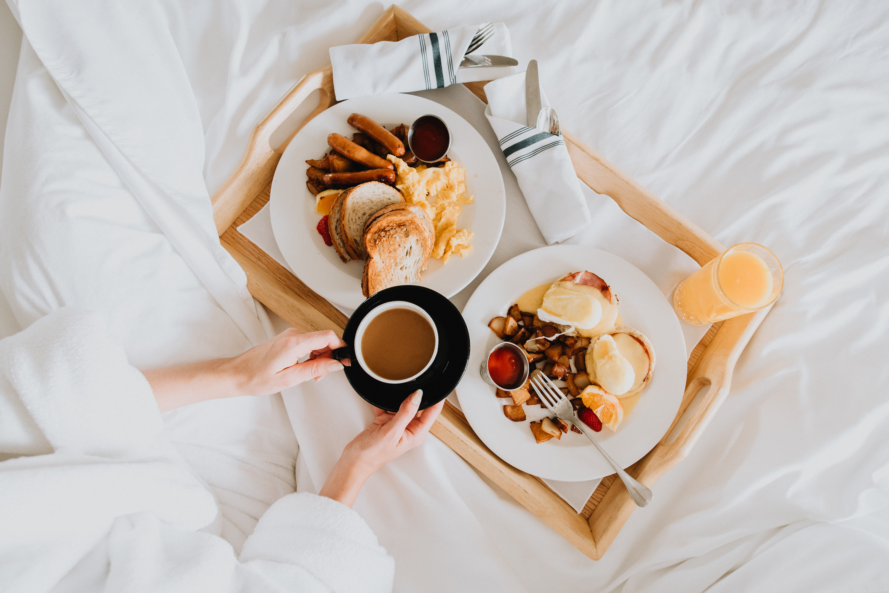 breakfast in bed