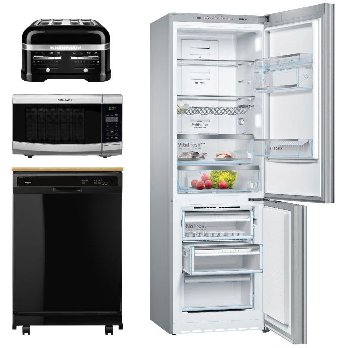 Best appliances for your temporary kitchen