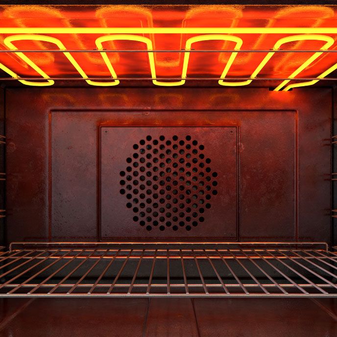 The broiler is essentially an upside down grill.