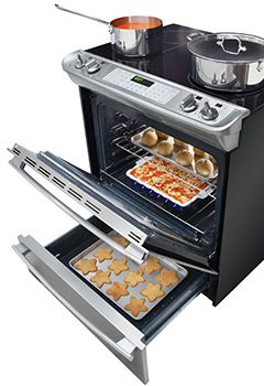 frigidaire induction range