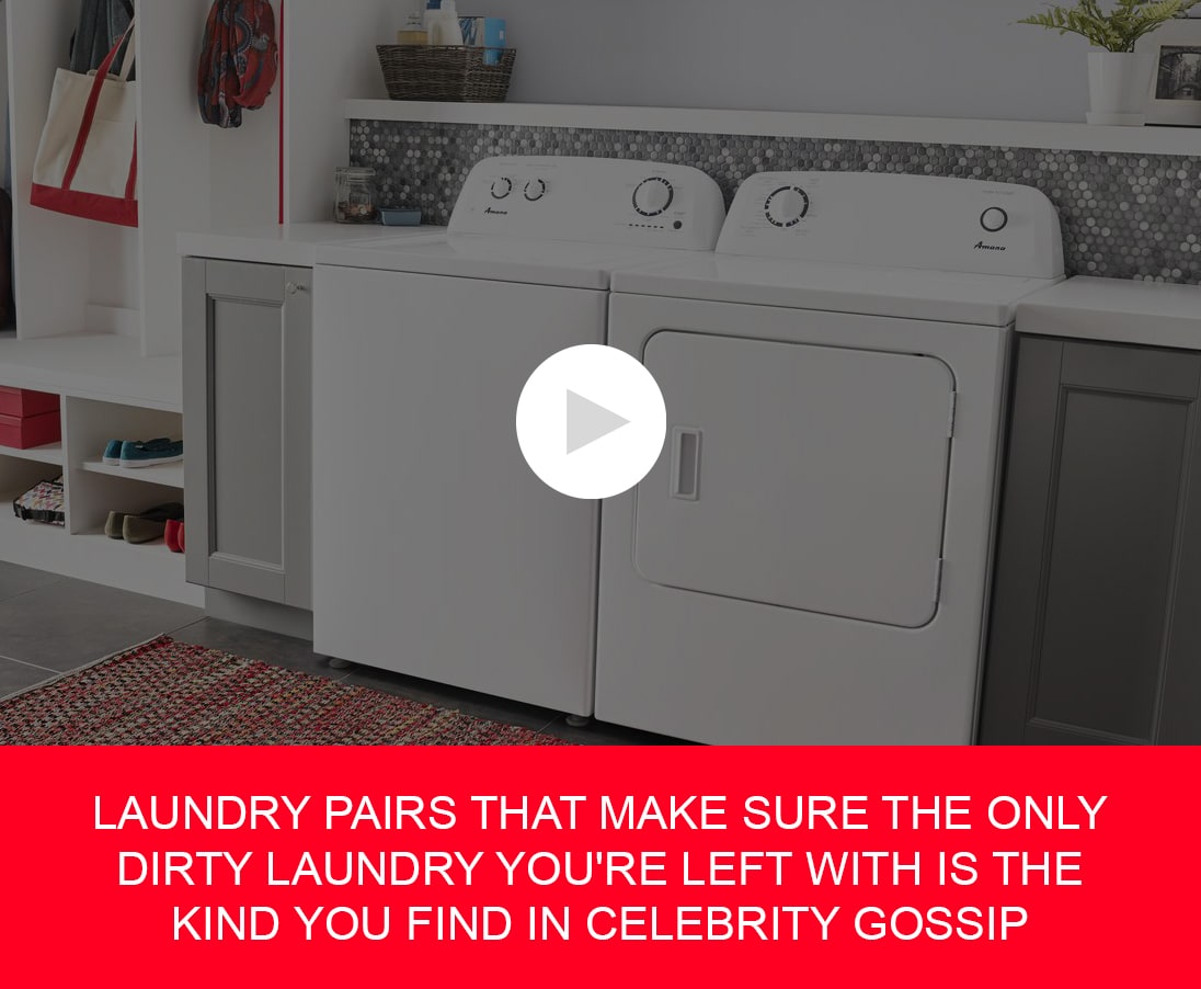 Laundry pairs that make sure the only dirty laundry you're left with is the kind you find in celebrity gossip