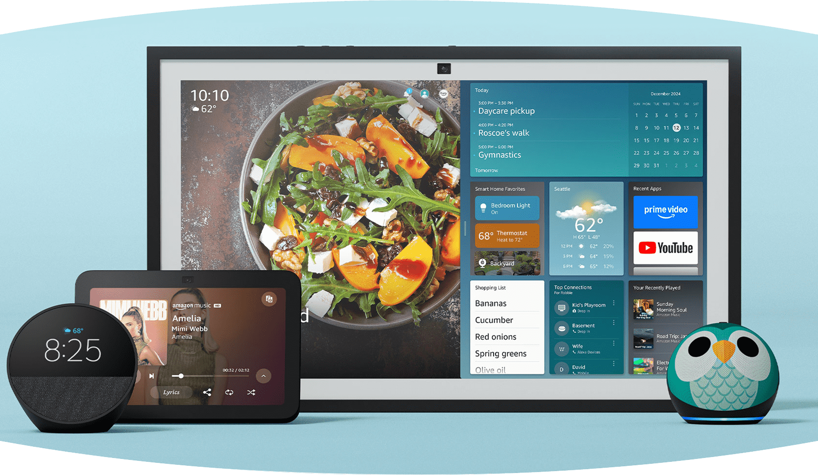 Amazon Echo Product Collage