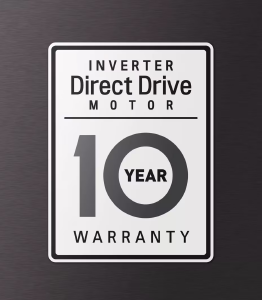 LG 10 year warranty logo