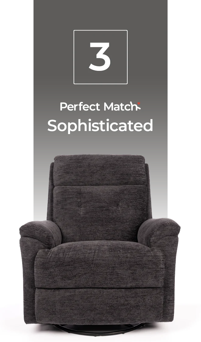 Flexsteel Perfect Match 3 Sophisticated Recliner