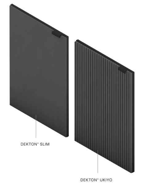 Bromo & Onyx finish - black
