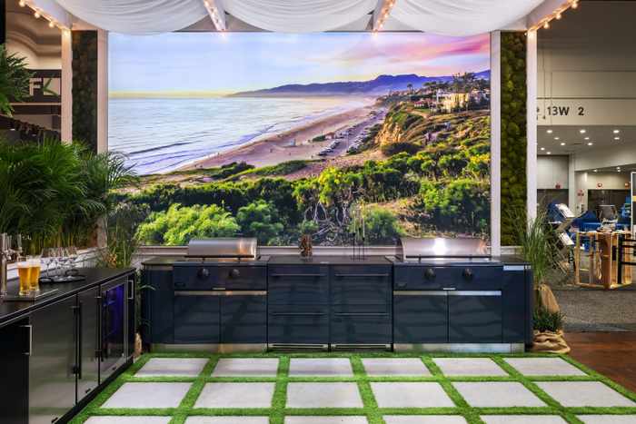 Orlando Florida outdoor kitchen