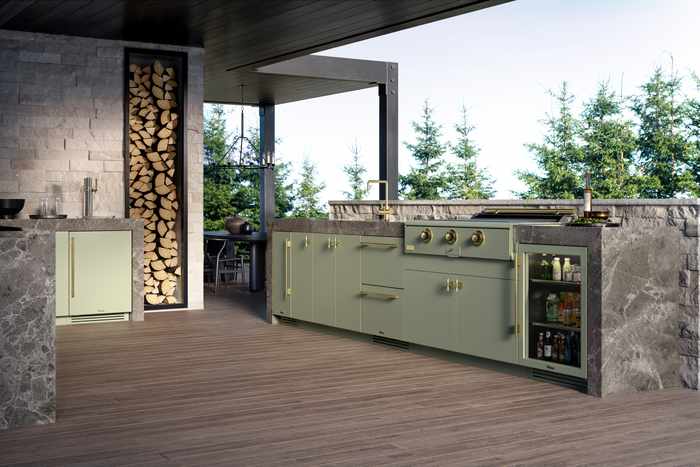 Aspen Colorado outdoor kitchen