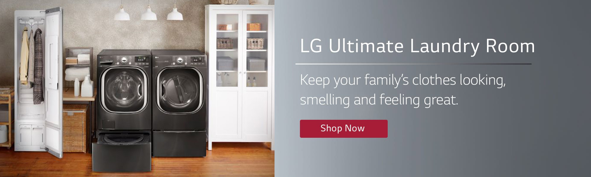 LG Ultimate Laundry Room