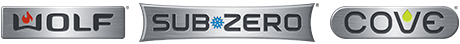 Wolf, Subzero and Cove Logos