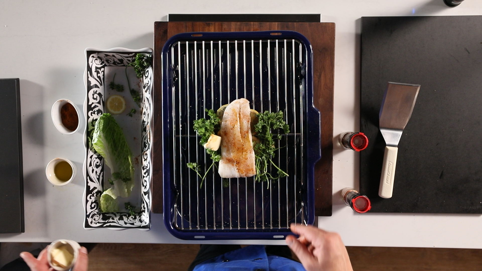 5 Minute Broiled Fish Wolf Convection Wall Oven