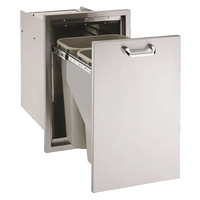 Outdoor Pull-Out Trash Bins