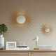Olliix by Madison Park Gold Large Fiore Sunburst Mirror-4