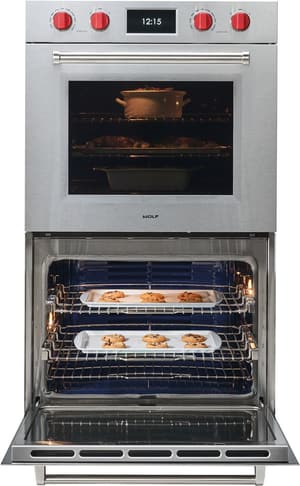 Wolf M Series 30" Stainless Steel Double Electric Wall Oven