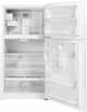 GE® 33" 21.9 Cu. Ft. White Top Freezer Refrigerator-1