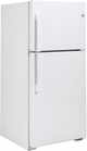 GE® 30" 19.1 Cu. Ft. White Top Freezer Refrigerator-4