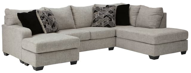 Benchcraft® Megginson Storm 2-Piece Sectional with Chaise-0