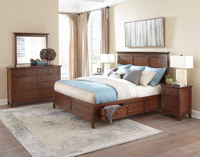 Intercon San Mateo Tuscan Dresser and Mirror-3
