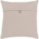 Surya Penelope Taupe 20"x20" Pillow Shell with Down Insert-0