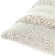Surya Lorens White 20"x20" Pillow Shell with Polyester Insert-2