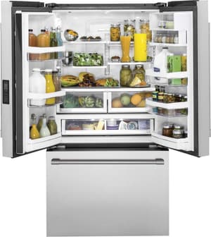 Monogram 23.1 Cu. Ft. Stainless Steel Counter Depth French Door Refrigerator