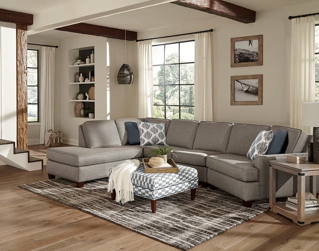 England Furniture Co. Elliott 4-Piece Chaise Sectional-1