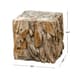 TEAK ROOT BUNCHING CUBE-2