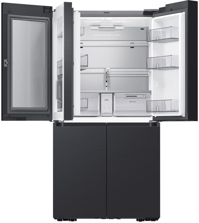 Matte Black Samsung Refrigerator 