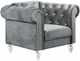 New Classic® Home Furnishings Emma Gray Crystal Chair-0