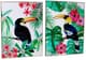 A & B Home 2-Piece Toucan Wall Art Set-0
