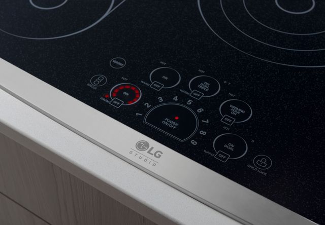 Lg Studio 30 84 Stainless Steel Frame Electric Cooktop Lsce305st