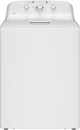 GE® 4 Cu. Ft White Agitator Top Load Washer with Stainless Steel Basket and Water Level Control-0