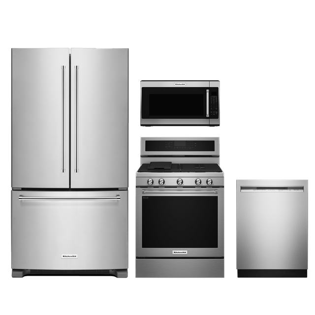 Kitchenaid 4 Piece Kitchen Package Stainless Steel
