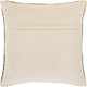 Surya Leif Charcoal/Ivory 20"x20" Pillow Shell with Polyester Insert-1