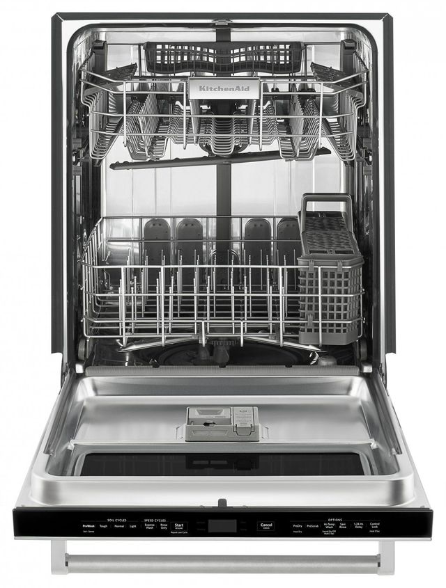 Kitchenaid 23 88 Stainless Steel Built In Dishwasher Kdtm384ess