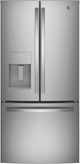 GE® 33" 17.5 Cu. Ft. Fingerprint Resistant Stainless Steel Counter-Depth French Door Refrigerator-0