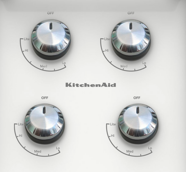 Kitchenaid Architect Series Ii 30 19 White Gas Cooktop