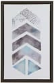 Olliix by Urban Habitat Blue/Grey Set of 2 This and That Way Framed Gel Coat Canvas-2