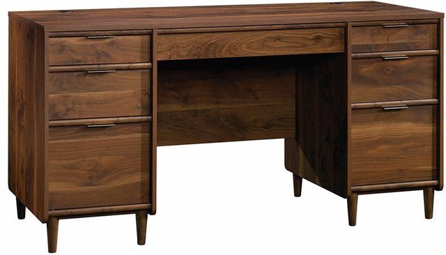 Sauder Clifford Place Grand Walnut Executive Desk 421113 Big