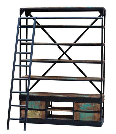 Jaipur Furniture Large Library Bookcase-0