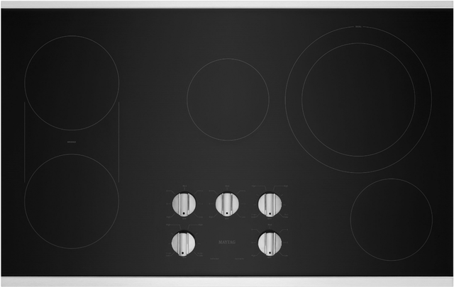 Maytag 36 06 Stainless Steel Electric Cooktop Mec8836hs