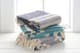 Surya Troy Gray 50"x70" Throw Blanket-3