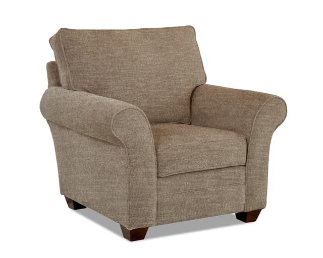 Klaussner® Zack Brown Chair-0