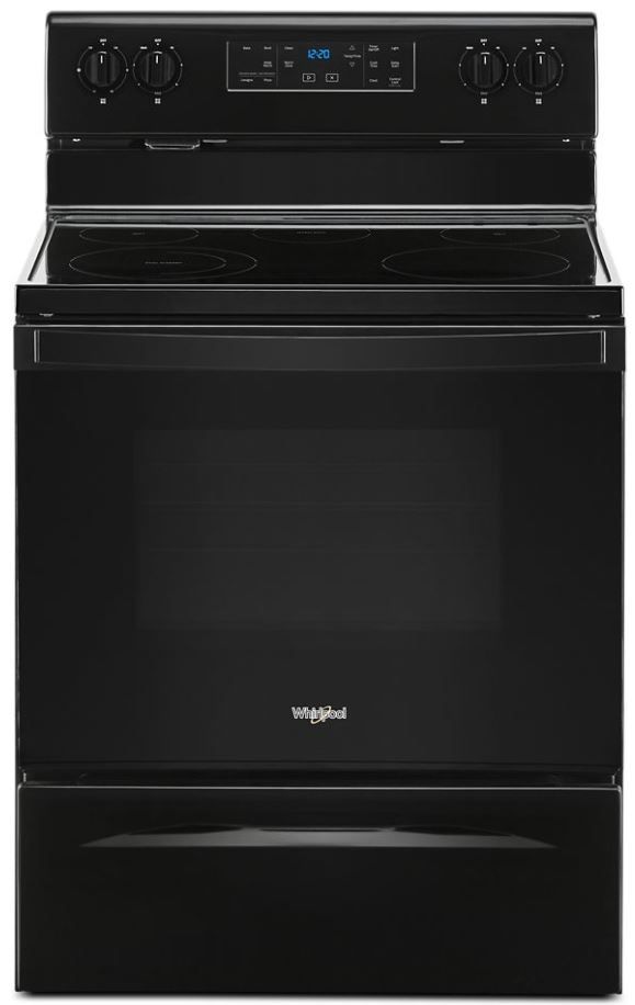 Whirlpool 29 88 Black Free Standing Electric Range Wfe525s0jb Whirlpool 29 88 Black Free Standing