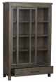 Liberty Furniture Modern Farmhouse Dark Gray Display Cabinet-4