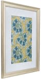 A & B Home Gold/White Floral Wall Art-0