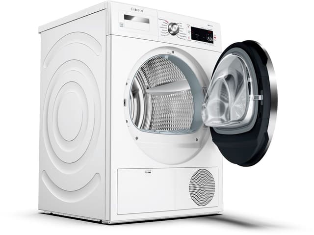 Bosch 800 Series 4.0 Cu. Ft. White Compact Condensation Dryer-2