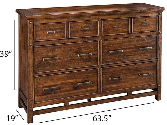 Intercon Wolf Creek Dresser and Mirror-4