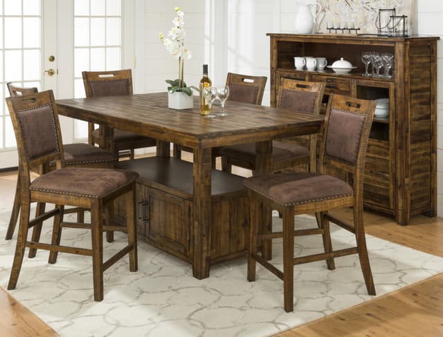 Jofran Inc. Cannon Valley 5 Piece Pub Set-0
