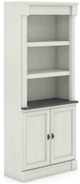 Sauder® Palladia® Glacier Oak®/Off-White Library Bookcase-0